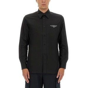 Givenchy Classic Fit Black Button-Down Shirt - NWT